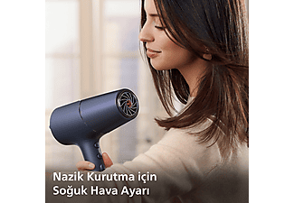 PHILIPS BHD510/00 İyonik Bakım, 3 Isı ve 2 Hız Ayarı, 2300W Saç Kurutma Makinesi_4