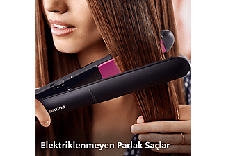 PHILIPS BHS375/00  3000 Serisi, Keratin Seramik Plaka, 2 Sıcaklık Ayarı Saç Düzleştirici_1