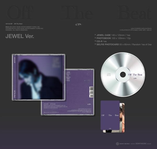Albumcover mit CD, Jewelcase mit verschwommenem Bild und einer Fotokarte.