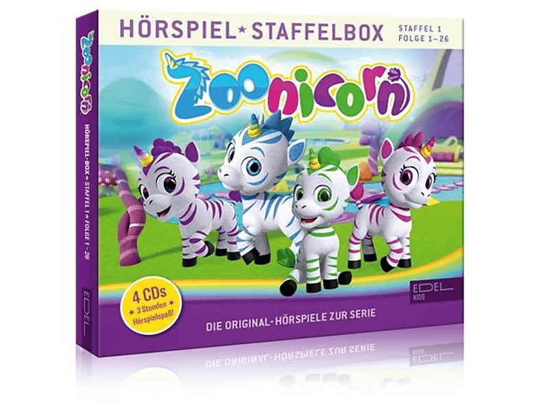 Zoonicorn - Hörspiel-Box, Folge 1-4 [CD]