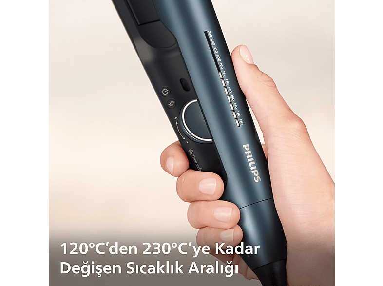 PHILIPS BHS732/00  7000 Serisi, Bukle Yapma Özellikli, Argan Yağı Katkılı, İyonik Bakım, UV Koruması, Isıya Dayanıklı Saç D_7