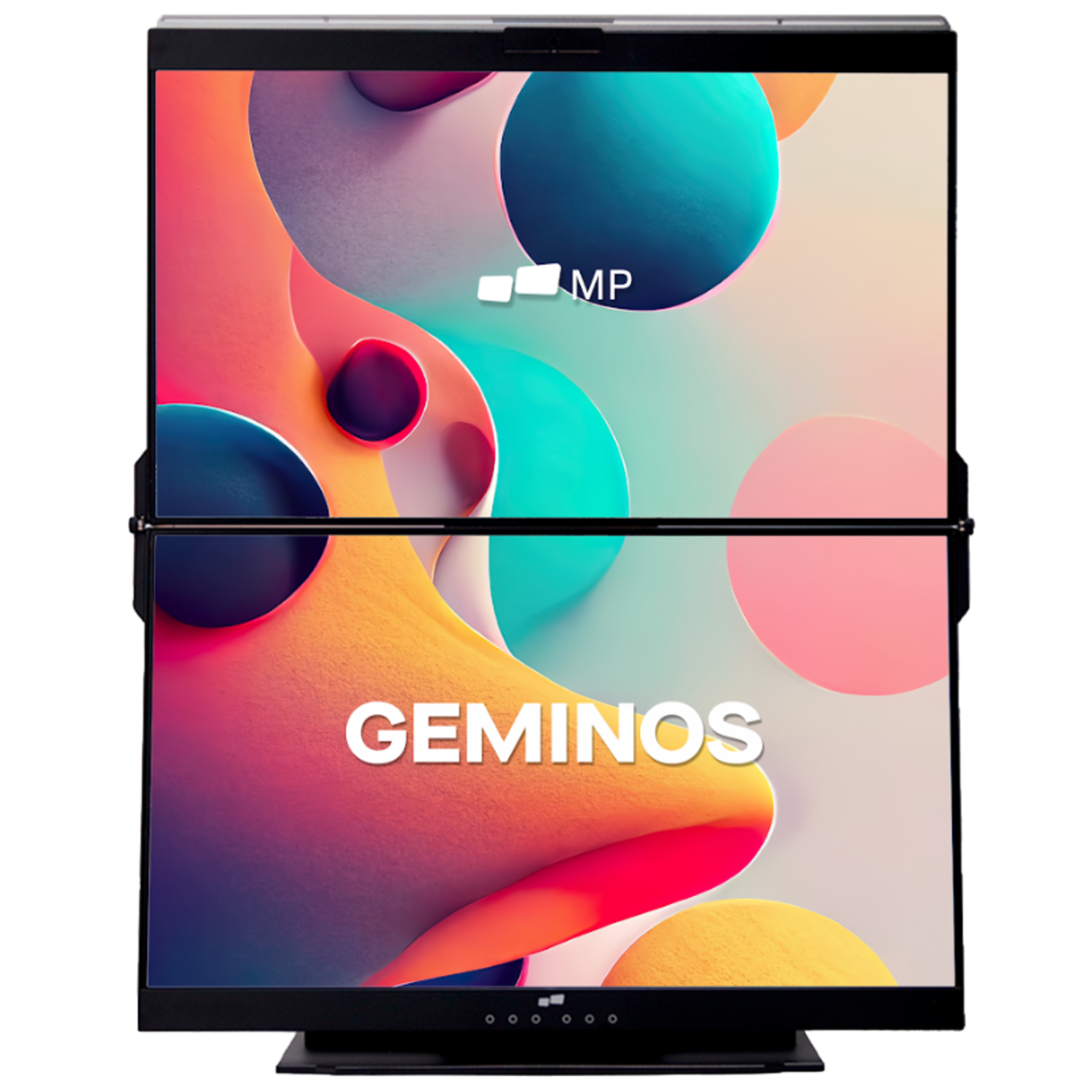 Mobile Pixels Geminos - Gestapelde Monitor 2x 24 Inch 1920 X 1080 (full Hd)