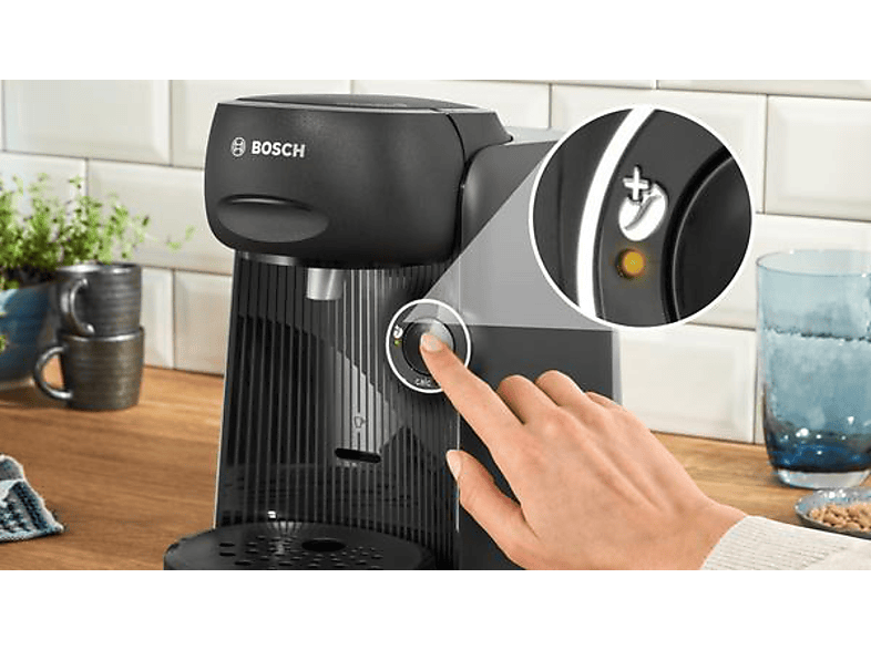 BOSCH TAS162E TASSIMO FINESSE friendly Kapselmaschine Recycled black