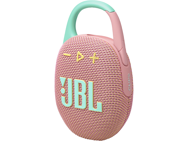 JBL Clip 5 Bluetoothspeaker Roze | MediaMarkt