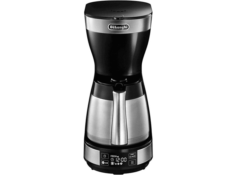 DELONGHI ICM16731 Filtre Kahve Makinesi Siyah Gümüş_4