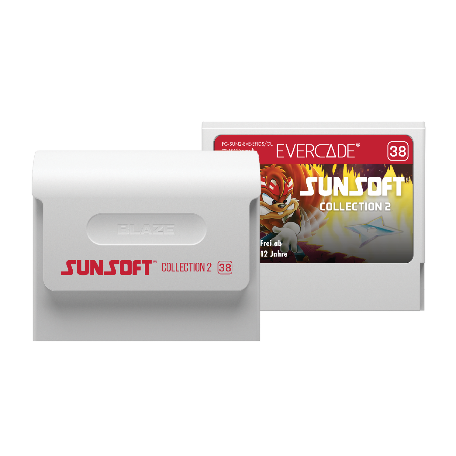 Zestaw gier Evercade Sunsoft Kolekcja 2