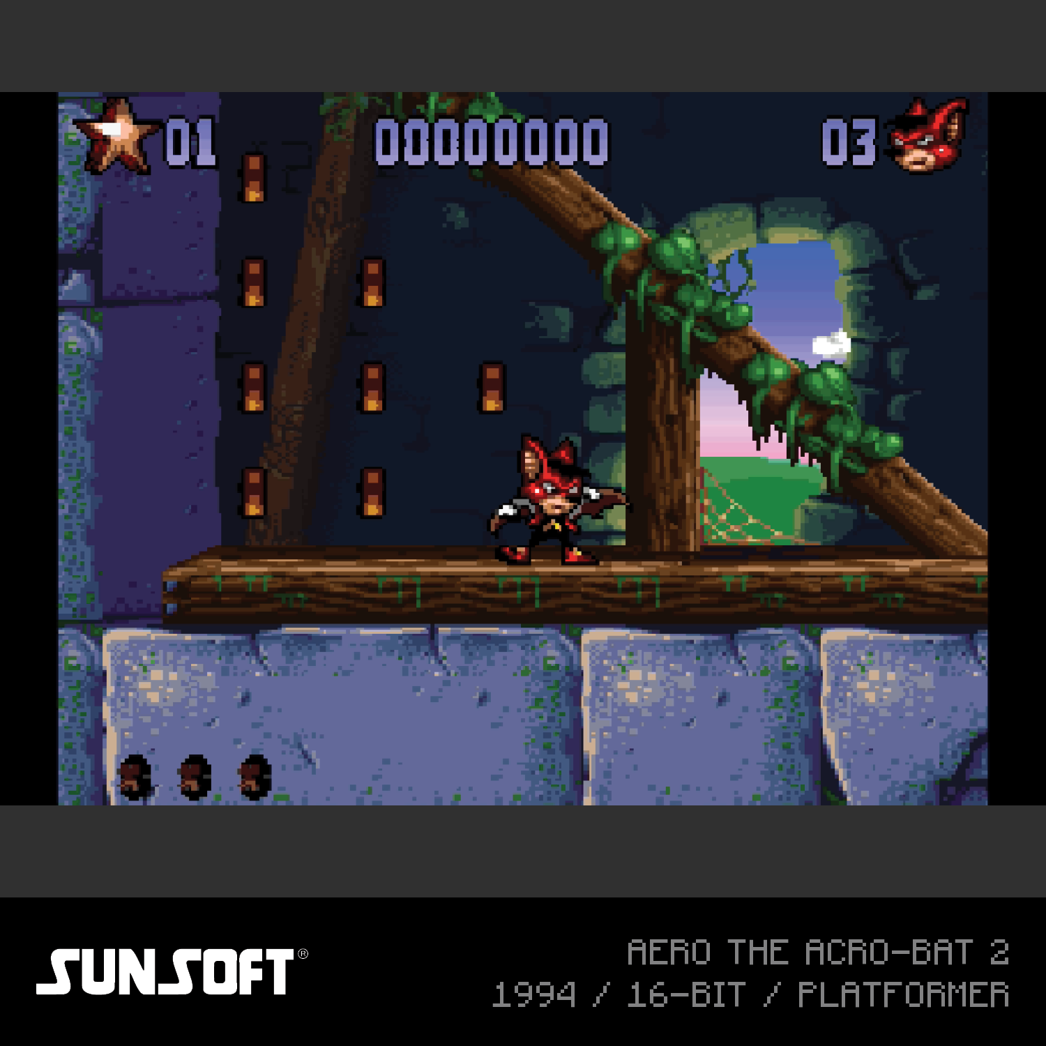 Zestaw gier Evercade Sunsoft Kolekcja 2