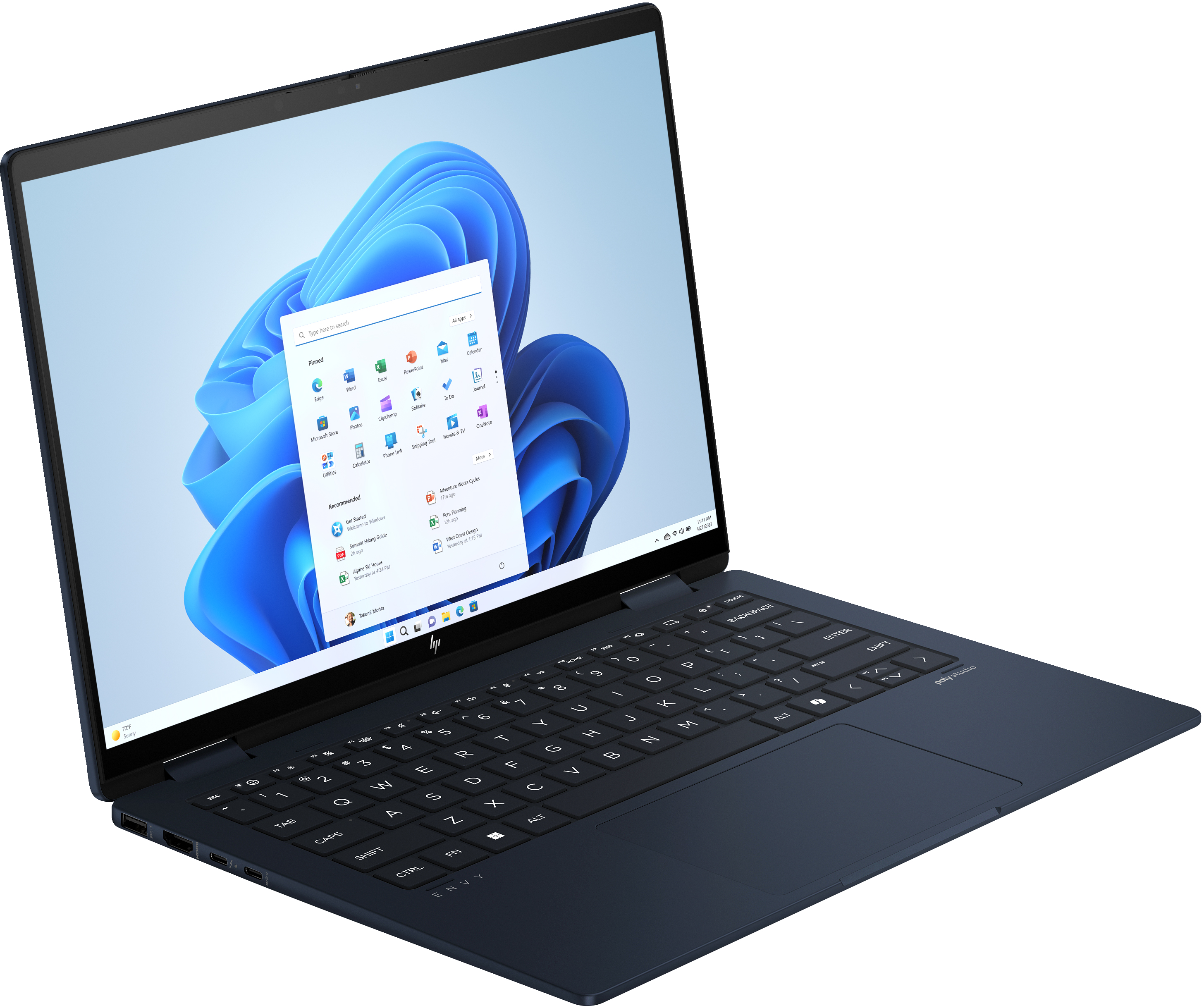 HP ENVY x360 14-fc0544nz, Convertible 2 in 1 Laptop, mit 14