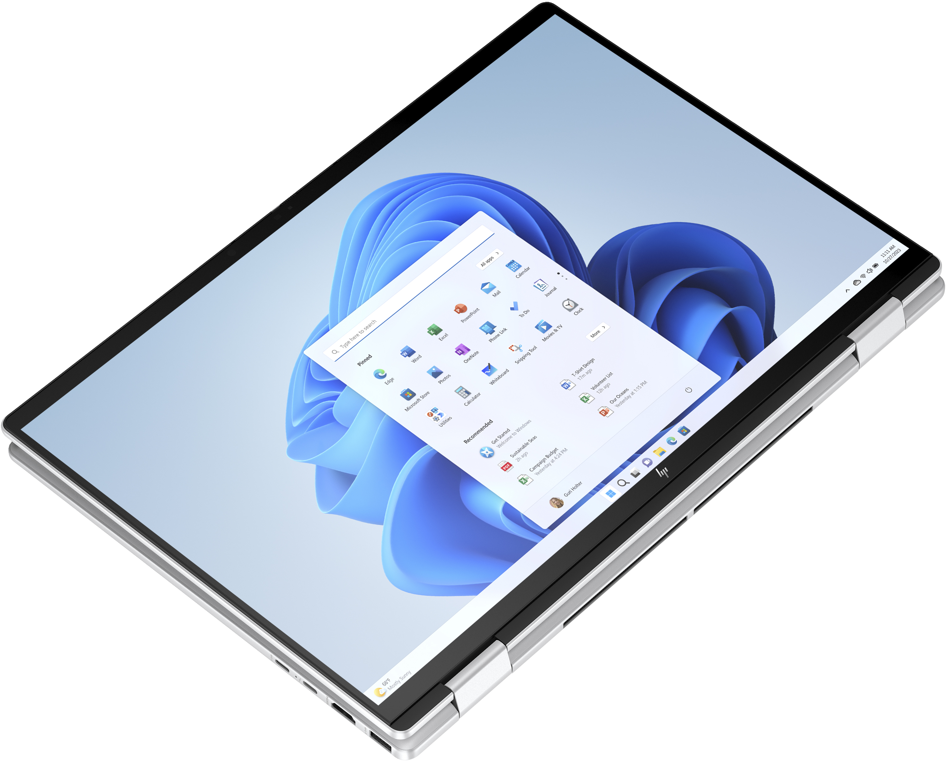 【FH77/C2】i7/16GB/M.2 SSD/Office/Win11 HP ENVY x360 16-ac0744nz, Convertible 2 in 1 Laptop, mit 16