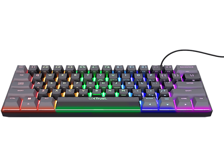 Trust Teclado Mecánico Gaming Gxt 867 Español