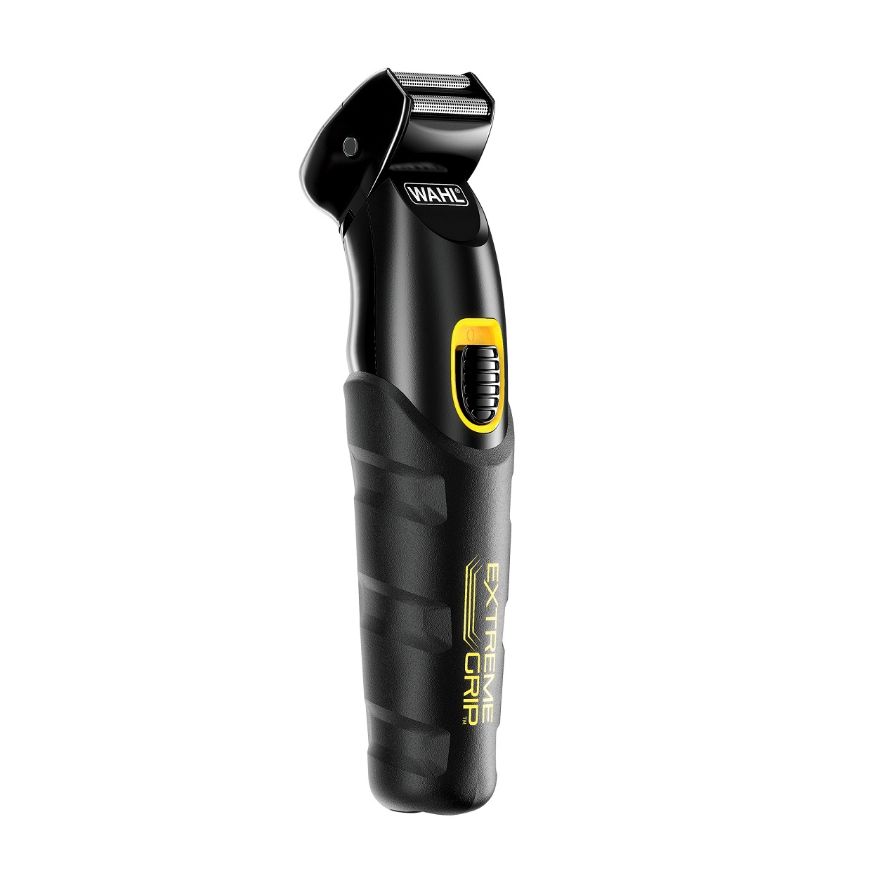 Egy fekete-sárga Wahl Extreme Grip trimmer. A 'WAHL' felirat látható.