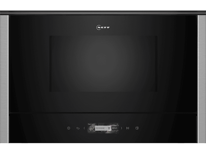 Neff NL4WR21N1, N70 Mikrowelle (900 Watt, Einbaugerät, 21 l, Edelstahl) — Foto 5 von 5