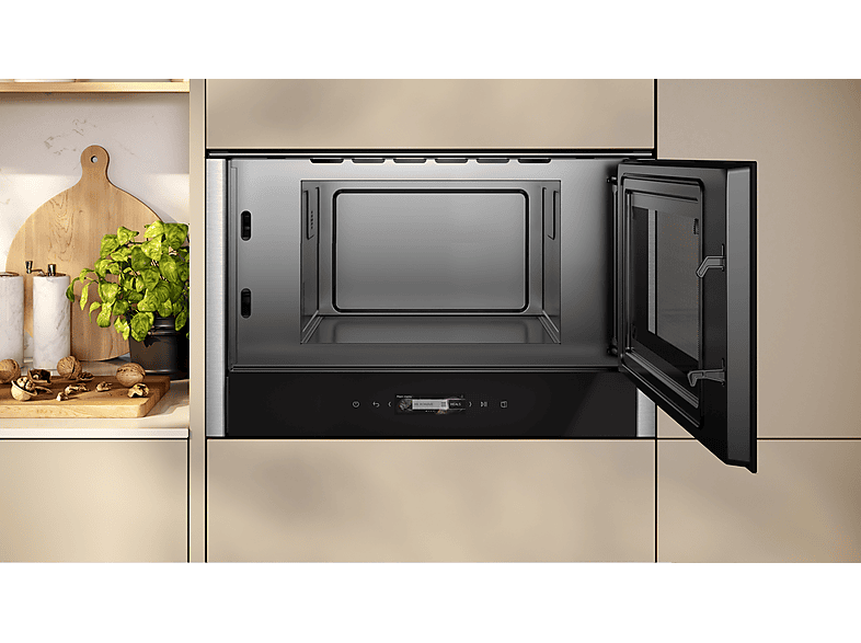 Neff NR4WR21N1, N70 Mikrowelle (900 Watt, Einbaugerät, 21 l, Edelstahl) — Foto 5 von 5
