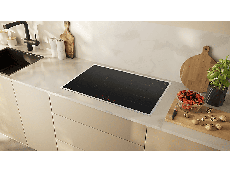 Neff T68SHV4L0 Induktionskochfeld (802 mm breit, 5-Zonen, Glaskeramik, Autarkes Kochfeld) — Foto 5 von 5
