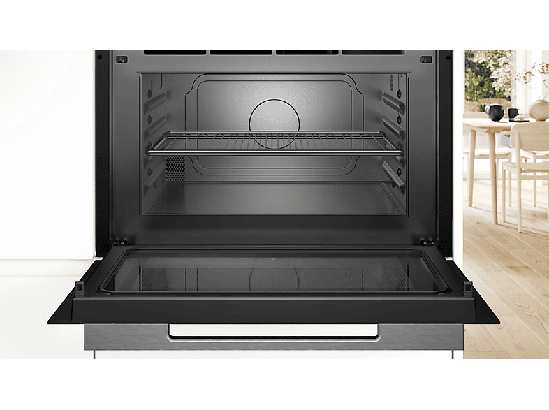 Bosch CEG732XB1 Serie 8, Mikrowelle (1000 Watt, Einbaugerät, 36 l, Schwarz) — Foto 5 von 5