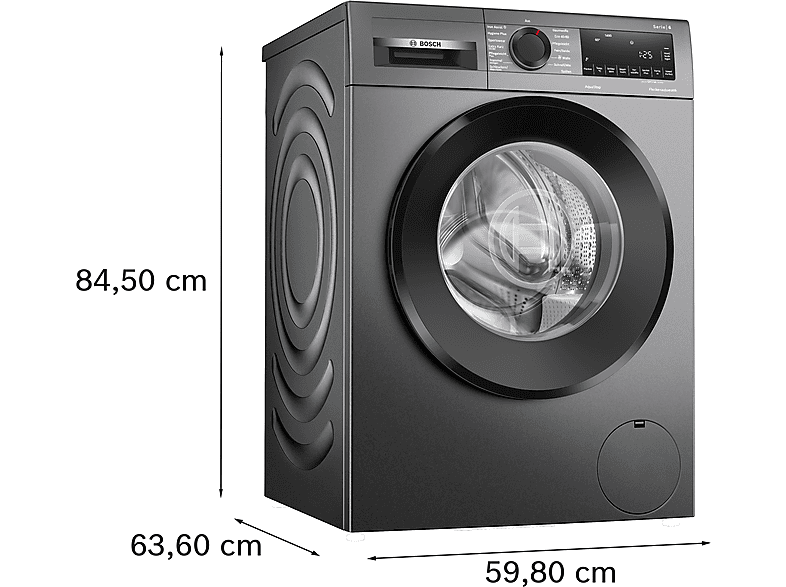 Bosch WGG244ZR10 Serie 6 Waschmaschine (9 kg, 1351 U/Min., A, Frontlader) — Foto 3 von 5