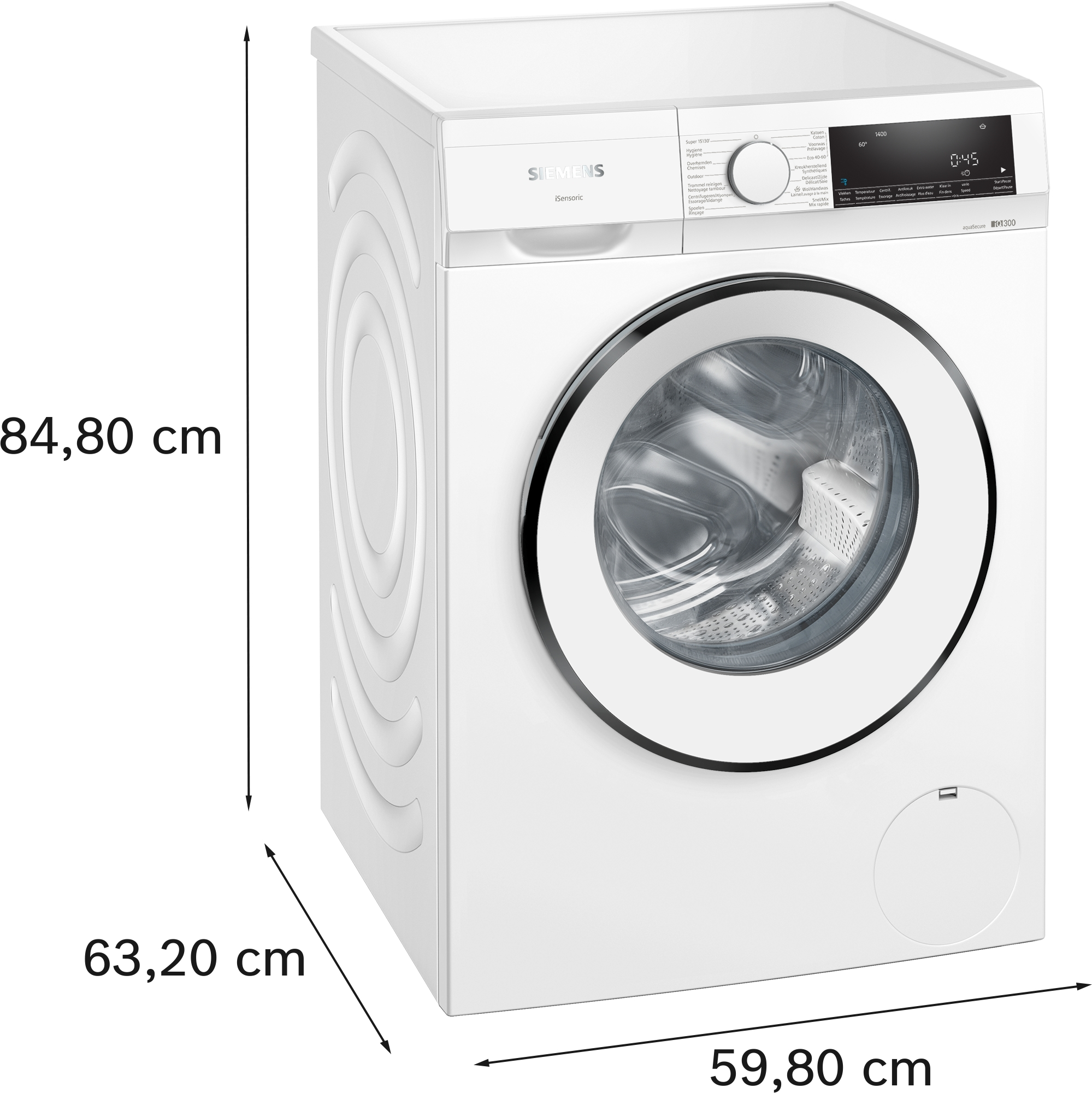 SIEMENS Lave-linge frontal A (WG44G00MFG)