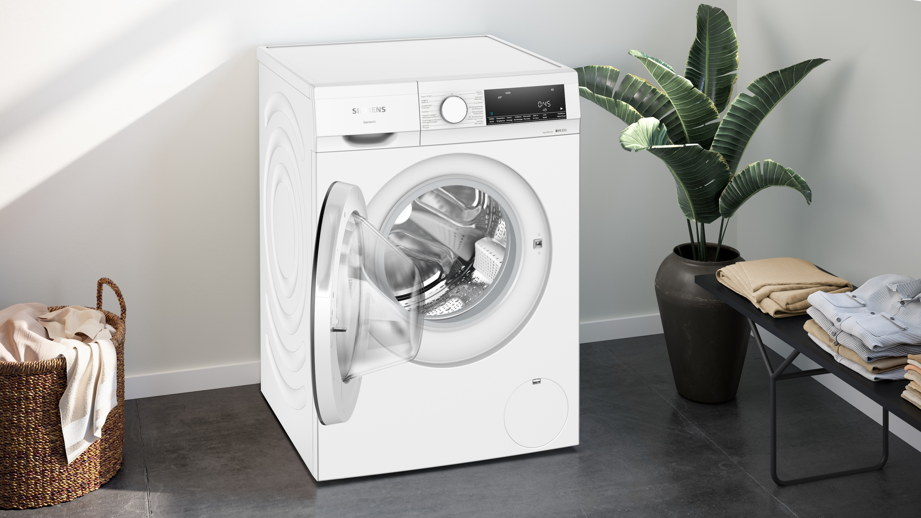 SIEMENS Lave-linge frontal A (WG44G00MFG)