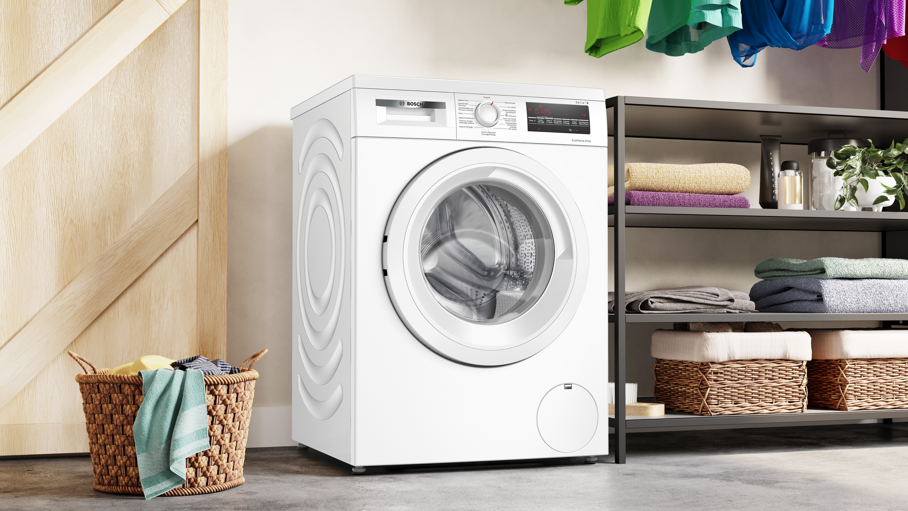 BOSCH Lave-linge frontal Série 6 - 8kg A (WUU28T00FG)