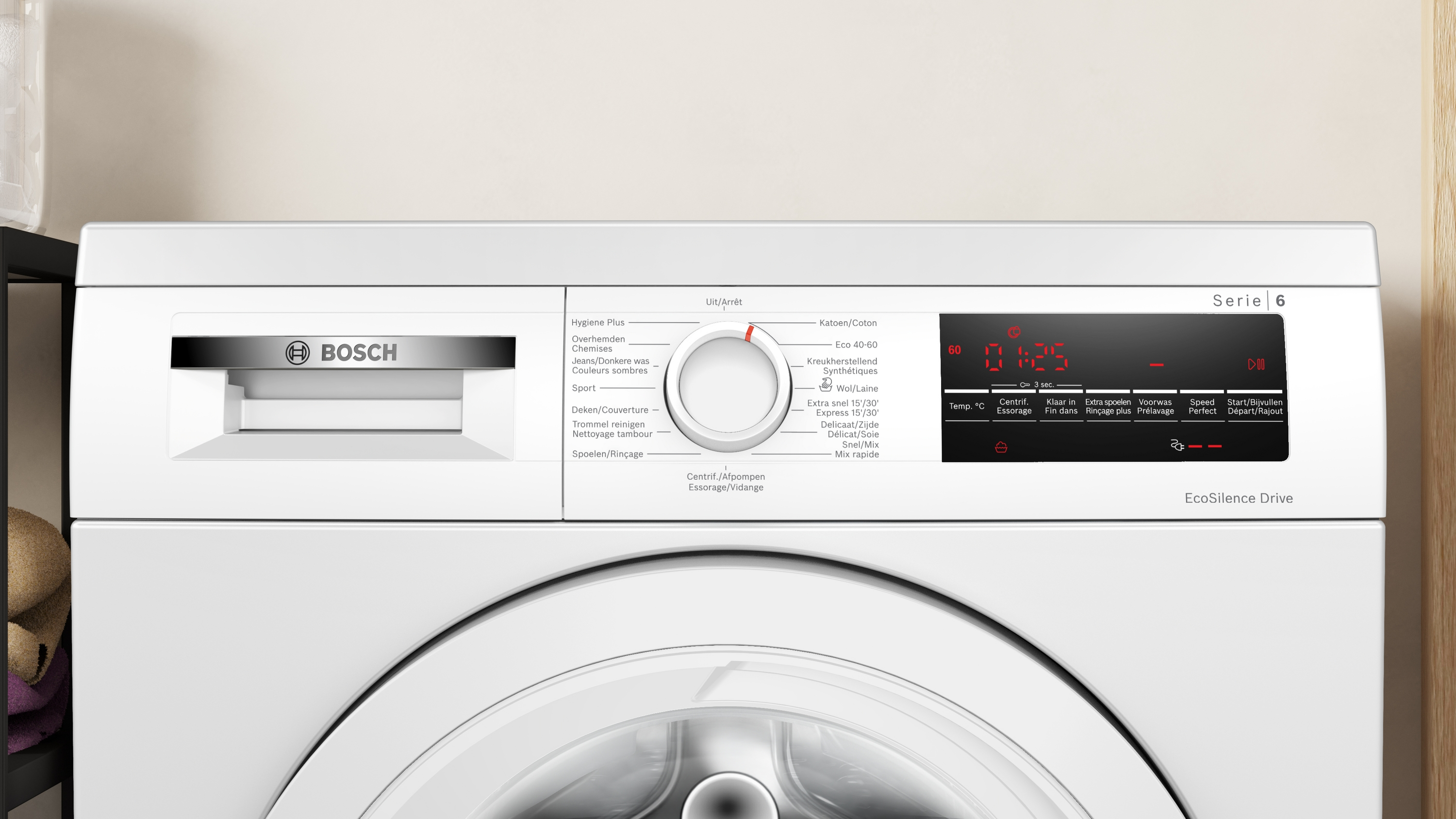BOSCH Lave-linge frontal Série 6 - 8kg A (WUU28T00FG)