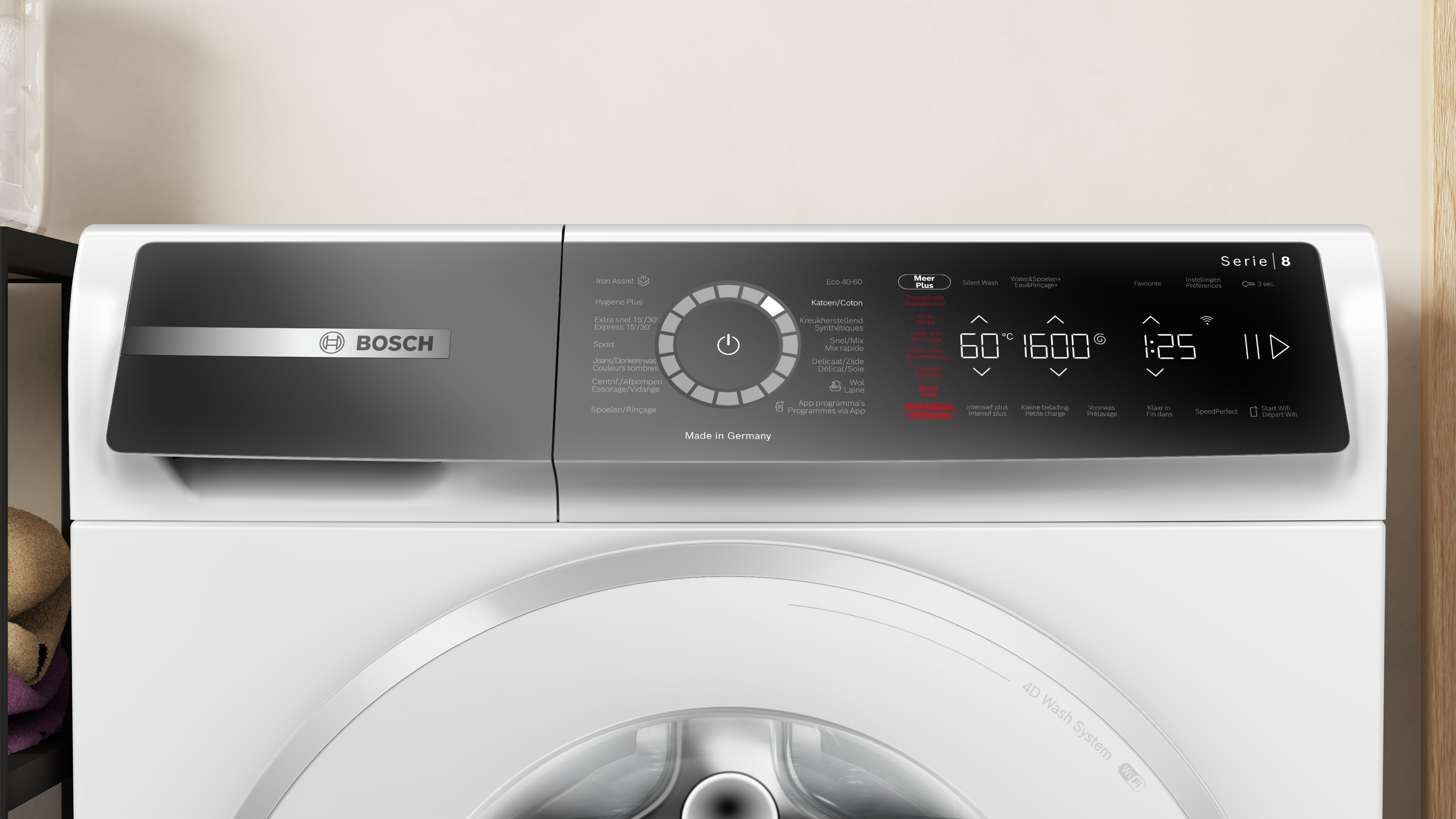 BOSCH Lave-linge frontal Série 8 A (WGB2560FFG)