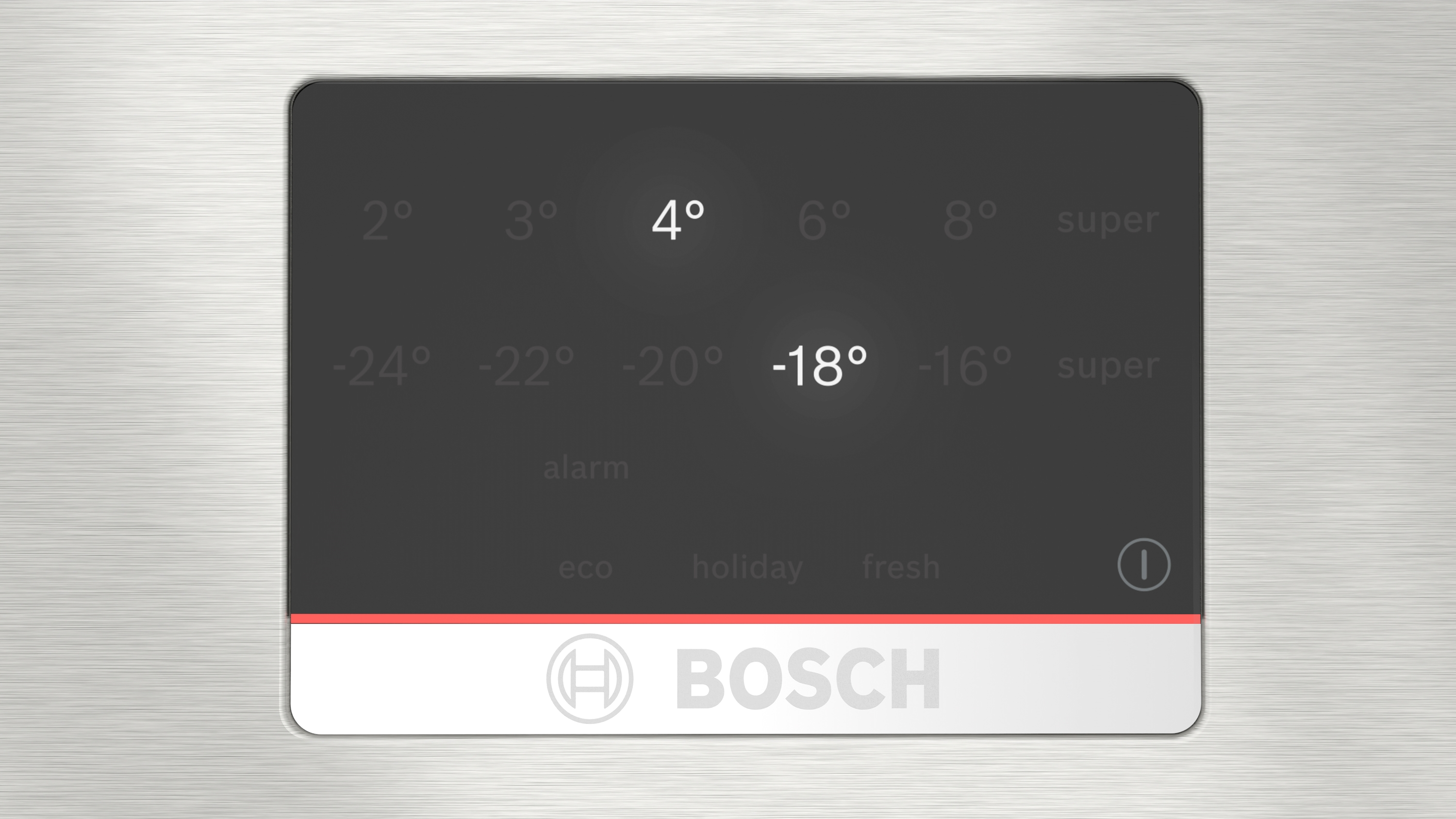 BOSCH KGN394ICF Kühl- Gefrierkombination (C, 363 l, 2030 mm hoch, Standgerät, No Frost (verminderte Eisbildung), Edelstahl (mit Antifingerprint))