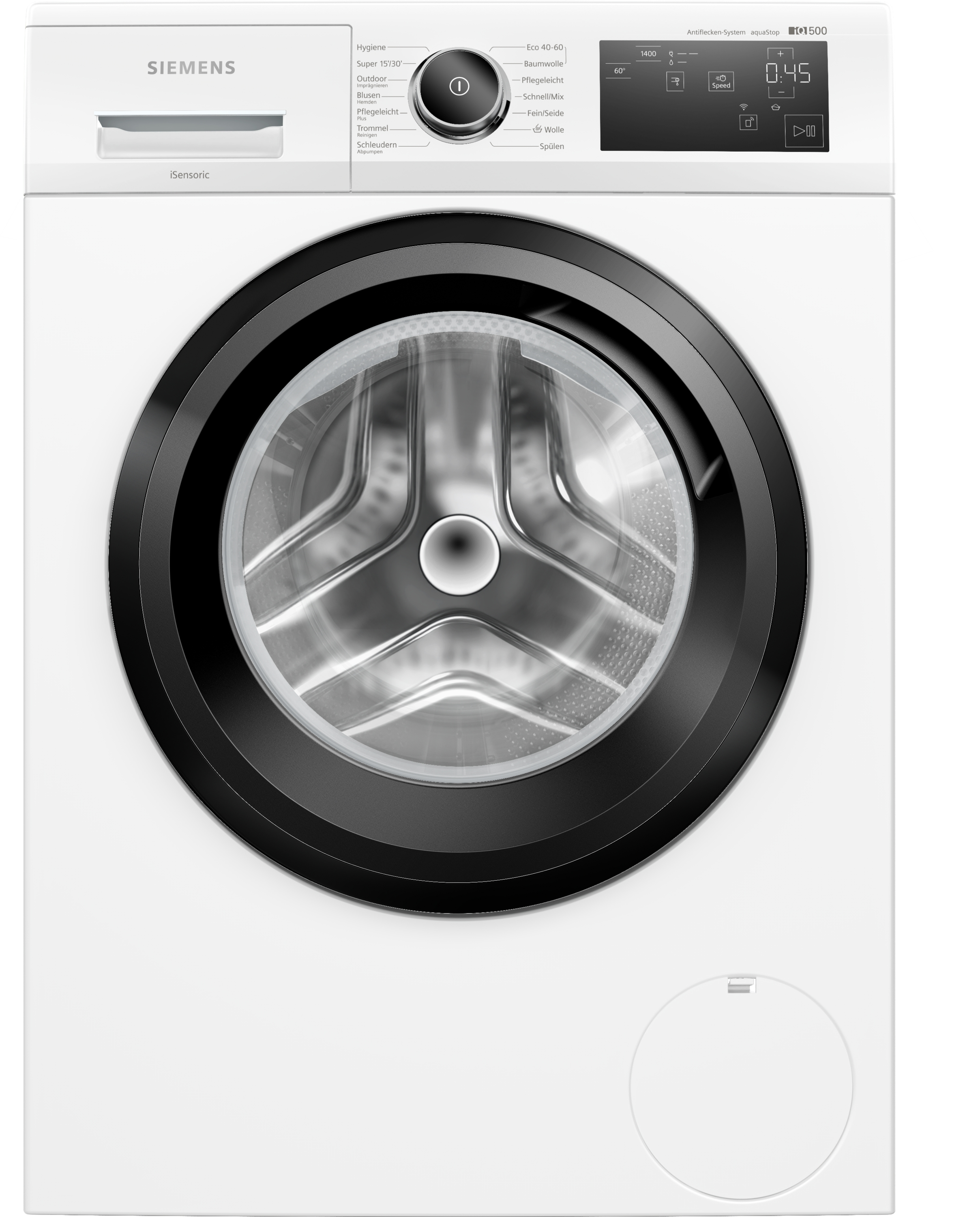 SIEMENS WM14UR5EM2 iQ500 Waschmaschine (9 kg, 1351 U/Min., A, Frontlader)