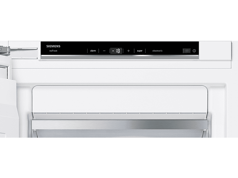 Siemens GI81NACE0 Gefrierschrank, Flachscharnier mit Softeinzug (E, 212 l, 1772 mm hoch, No Frost (verminderte Eisbildung), Weiß) — Foto 3 von 5