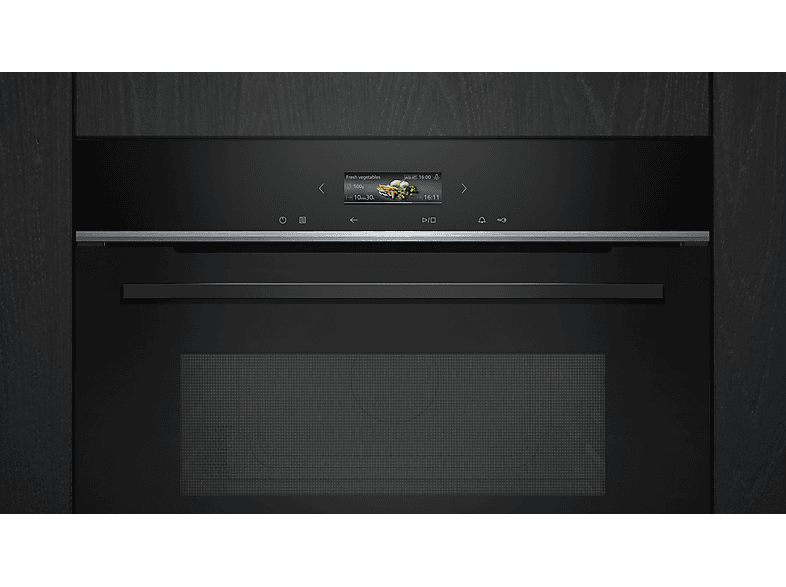 Siemens CE732GXB1 Mikrowelle (1000 Watt, Einbaugerät, 36 l, Schwarz) — Foto 3 von 3