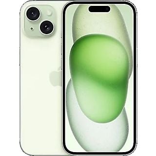 Apple iPhone 15, Verde, 256 GB, 5G, 6.1" OLED Super Retina XDR, Chip A16 Bionic, iOS