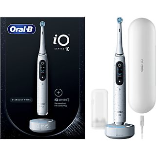 Cepillo eléctrico - Oral-B iO 10, Con 1 Cabezal y 1 Estuche De Viaje De Carga, Diseñado Por Braun, Blanco