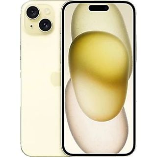 Apple iPhone 15 Plus, Amarillo, 256 GB, 5G, 6.7 " Pantalla Super Retina XDR, Chip A16 Bionic, iOS