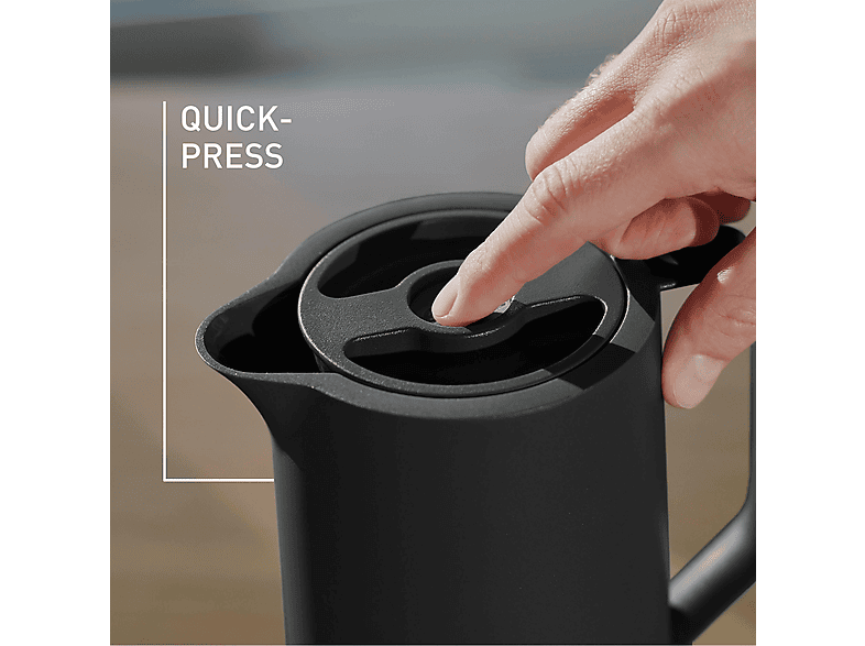 EMSA N4170700 Motiva 1 Liter Isolierkanne Schwarz