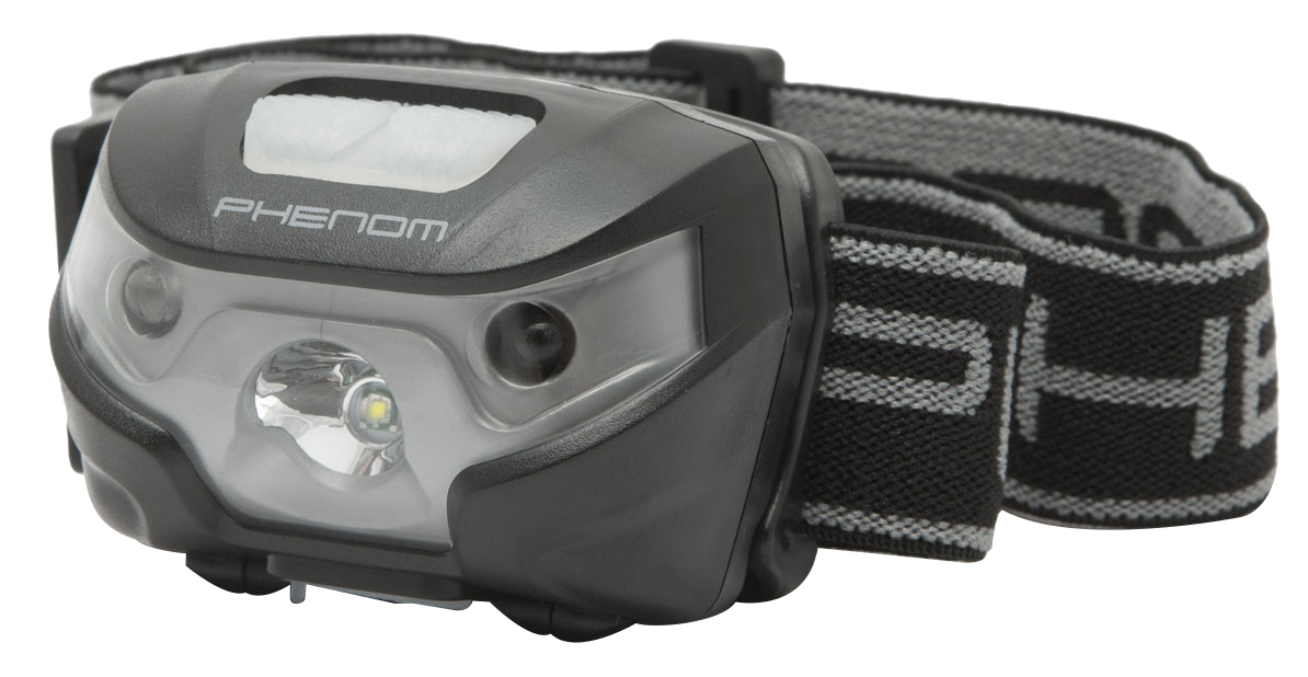 PHENOM Fejlámpa, COB LED, Li-ion akkumulátor, 120 Lumen (18607)