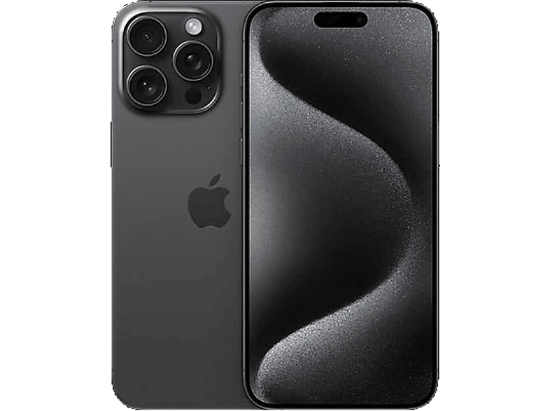 REACONDICIONADO Excelente Apple iPhone 15 Pro Max, Titanio Negro, 256 GB, 5G, 6.7" Pantalla Super Retina XDR, Chip A17 Bionic, iOS