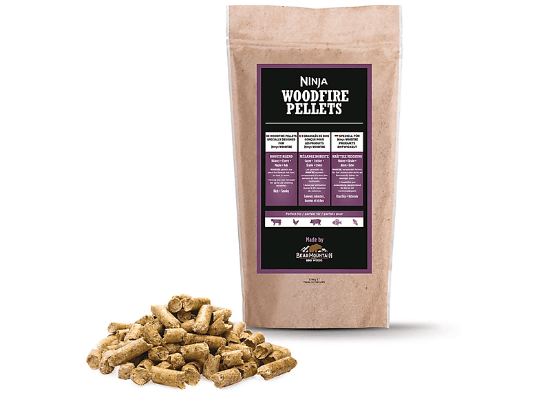 Pellet Di Legno Miscela Robusta 900 G Ninja Pellet Woodfire Robusta