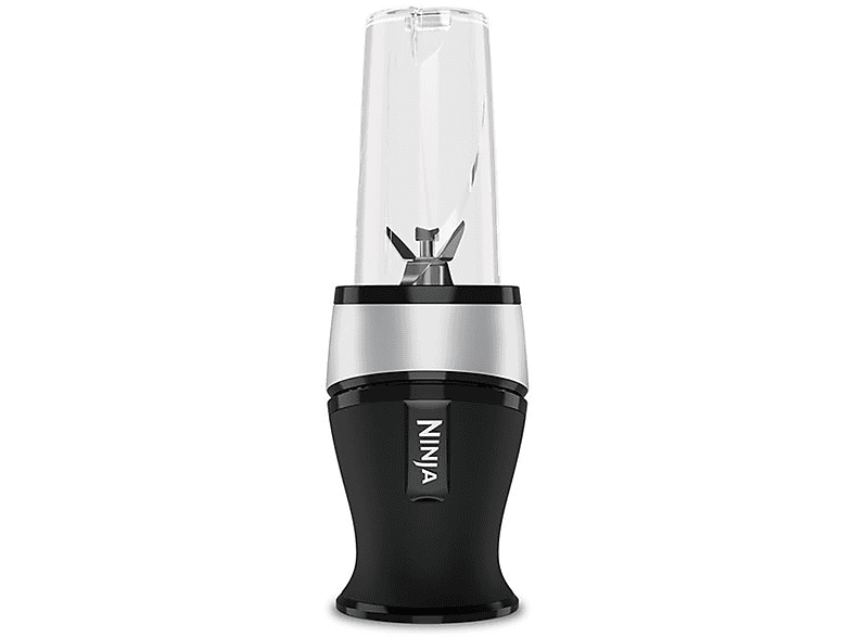 FRULLATORE NINJA MIXER QB3001EUS, Potenza 700 W, Caraffa da 0.47 l, 1 velocità, Plastica, Ninja, Nero