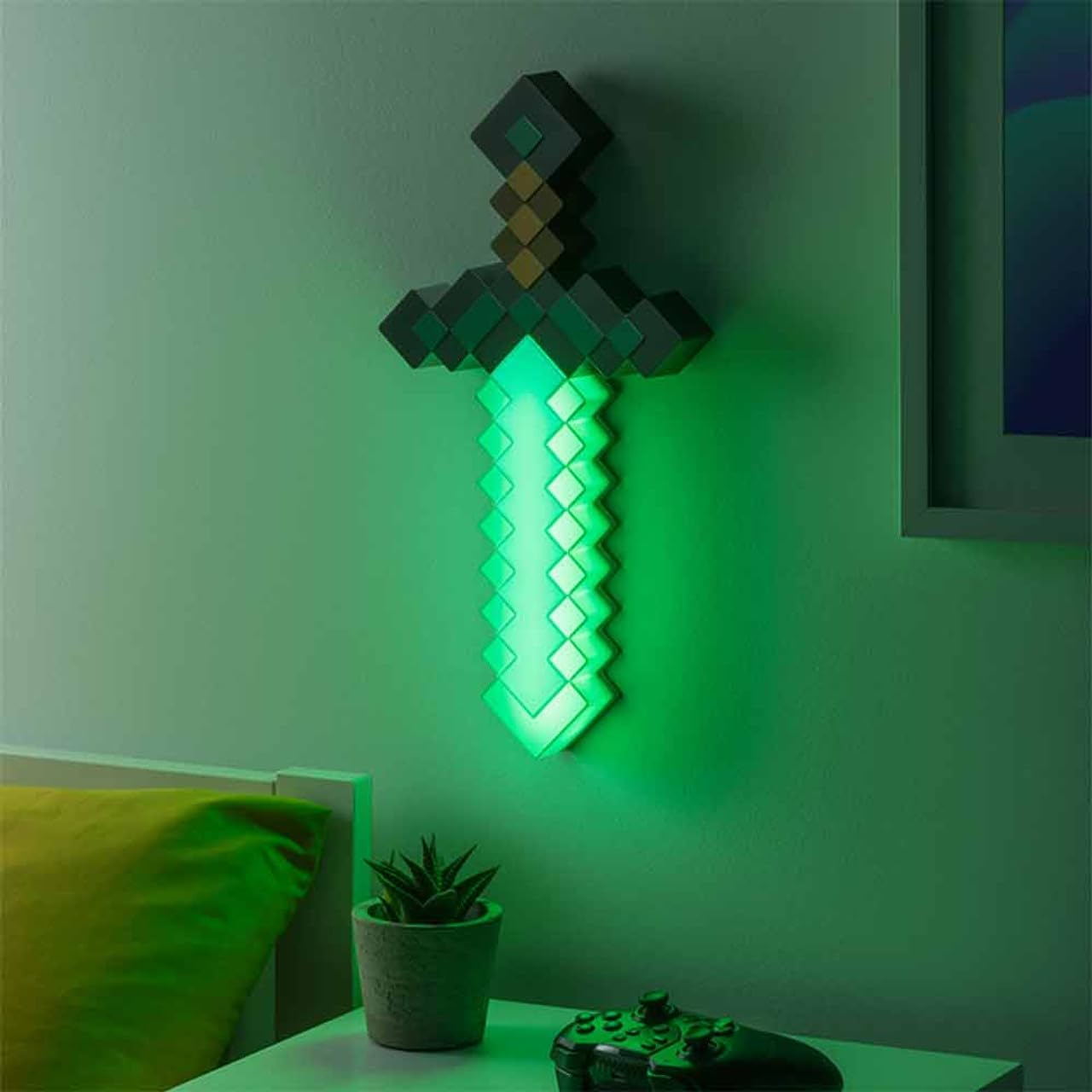 Minecraft - Gyémánt kard 3D hangulatvilágítás
