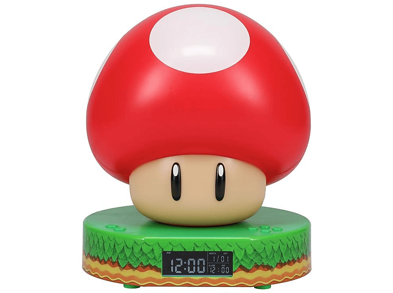 Super Mario gomba digitális ébresztőóra | MediaMarkt
