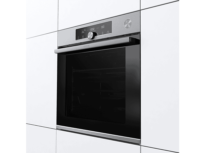 GORENJE BSA6747A04XWI, Einbau Backofen (Einbaugerät, 77 l, 595 mm breit), Dampfgarfunktion