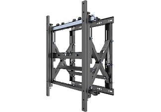 EQUIP 43-70" Push-In Pop-Out dönthető/forgatható fali konzol, fekete (650325)