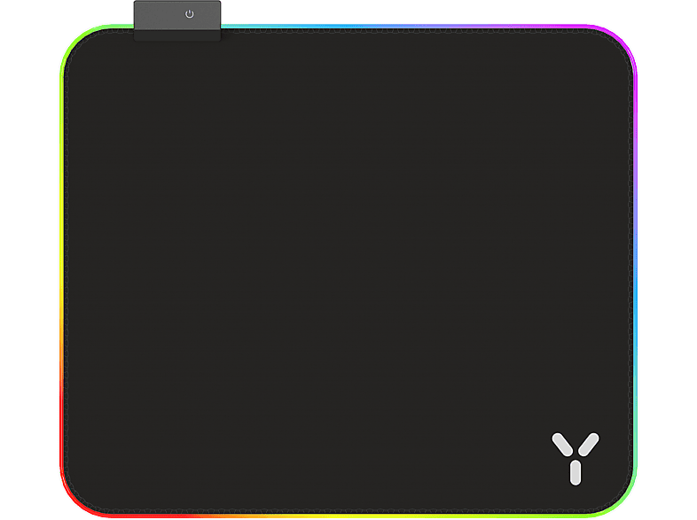 ISY IMP-6000-1 RGB Gaming Mauspad, 350 x 250 mm, USB-C, Schwarz — Foto 2 von 2