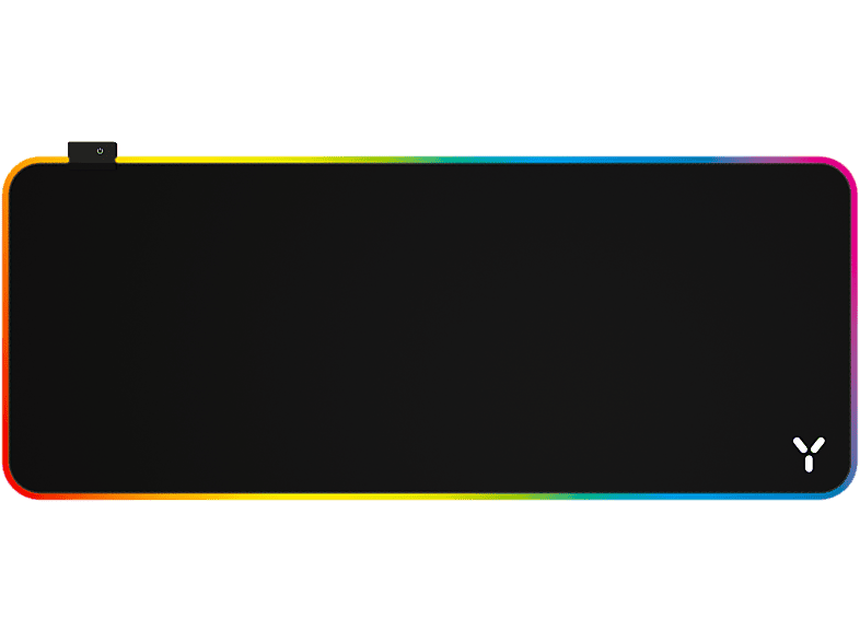 ISY IMP-6000-XXL RGB Gaming Mauspad, 900 x 360 mm, XXL, Schwarz