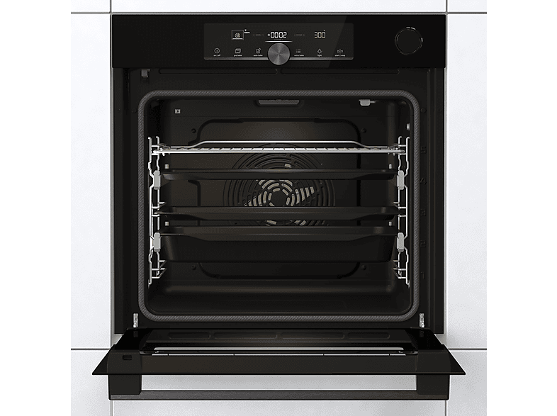 GORENJE BPSA6747A08BGWI, Backofen (Einbaugerät, 77 l, 59,5 cm breit), Dampfgarfunktion