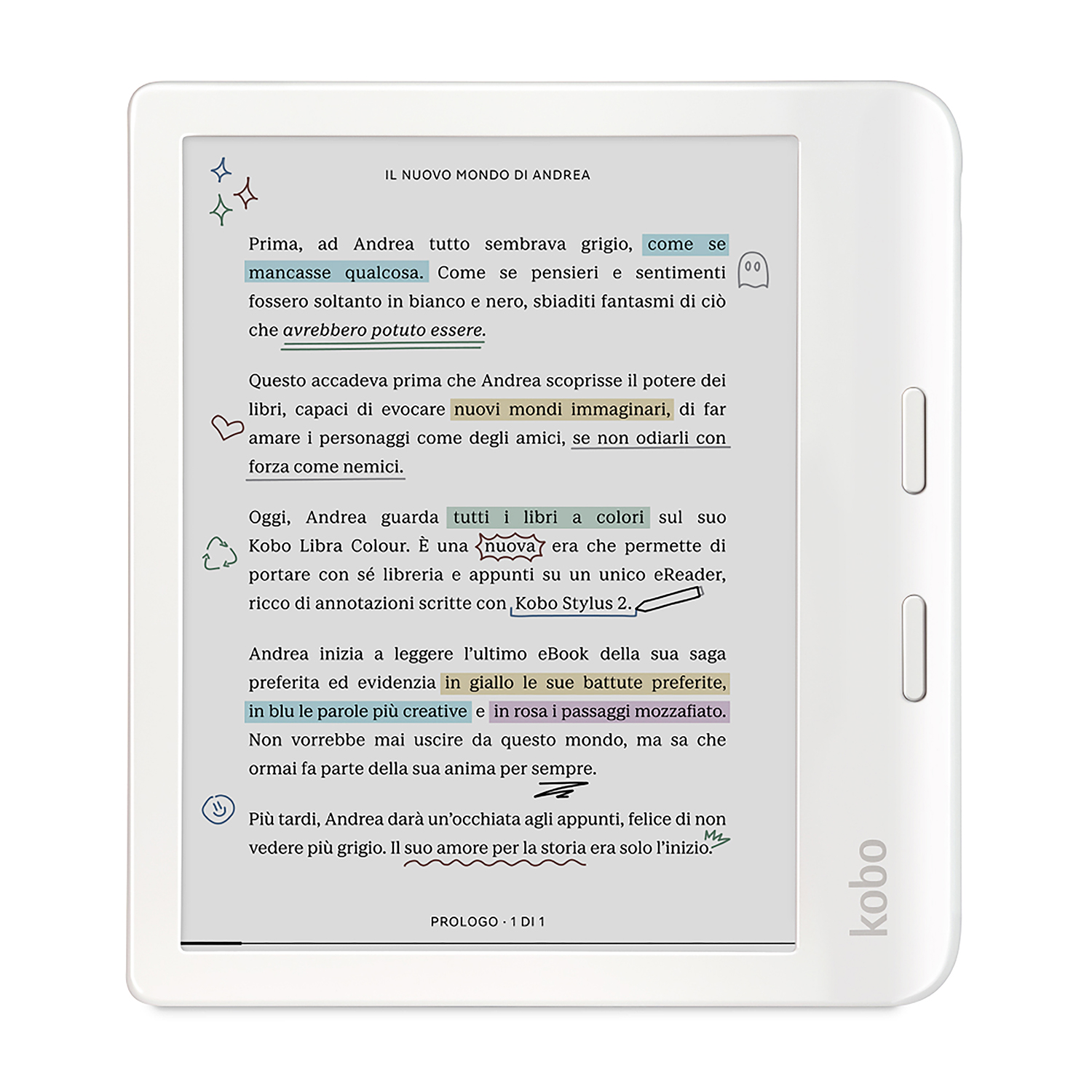 Lettore E-Book Kobo Libra Colour
