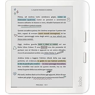 LETTORE E-BOOK KOBO Libra Colour