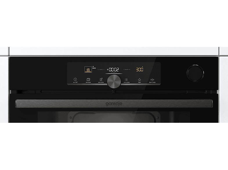 Thumbnail - GORENJE BSA6747A04BGWI, Backofen (Einbaugerät, 77 l, 595 mm breit), Dampfgarfunktion