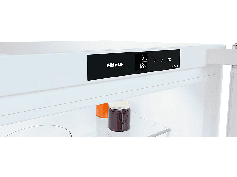 Frigorífico combi - Miele KFN 4395 CD, DailyFreshTotal No Frost, 201.5 cm de alto, 371 l, DuplexCool, Blanco – imagen 2
