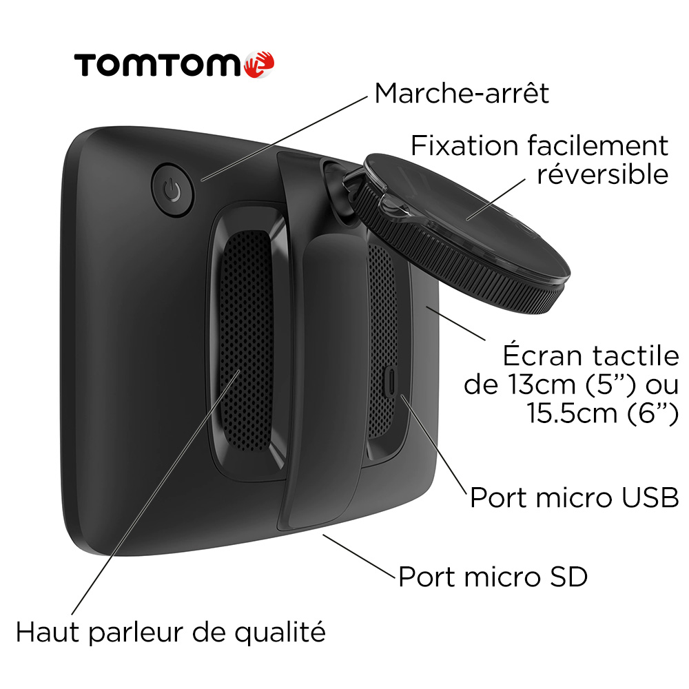 TOMTOM GPS voiture Go Classic 6" Europe (1BA6.002.20)