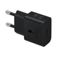 SAMSUNG SAMSUNG 25W Power Adapter met USB-C-naar-USB-C-kabel Zwart Thuislader